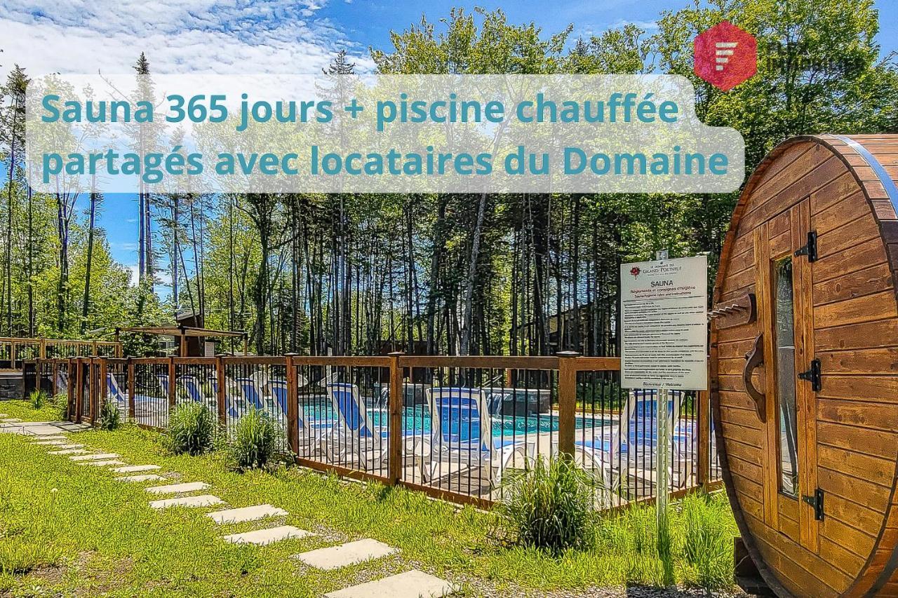 Le Harfang De Portneuf / Hot Tub Pool Sauna Billiards Trails Pont-Rouge Zewnętrze zdjęcie